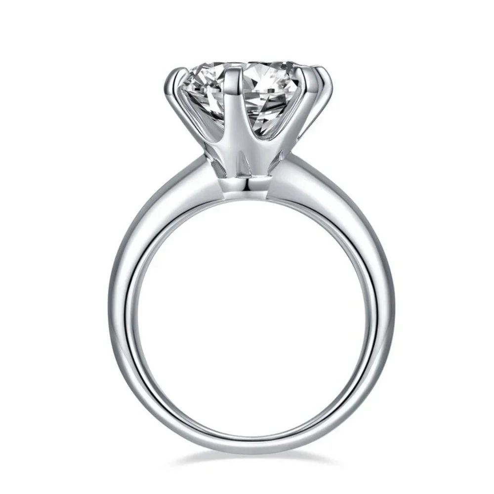Certified 5ct. t.w. Diamond Solitaire Engagement Ring - Picture 5 of 16
